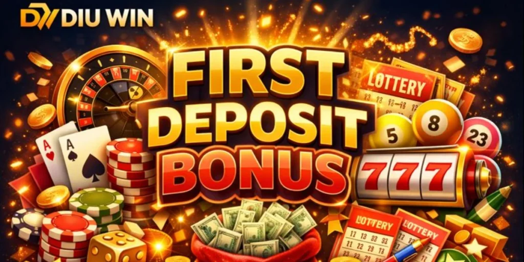 Diu Win First Deposit Bonus